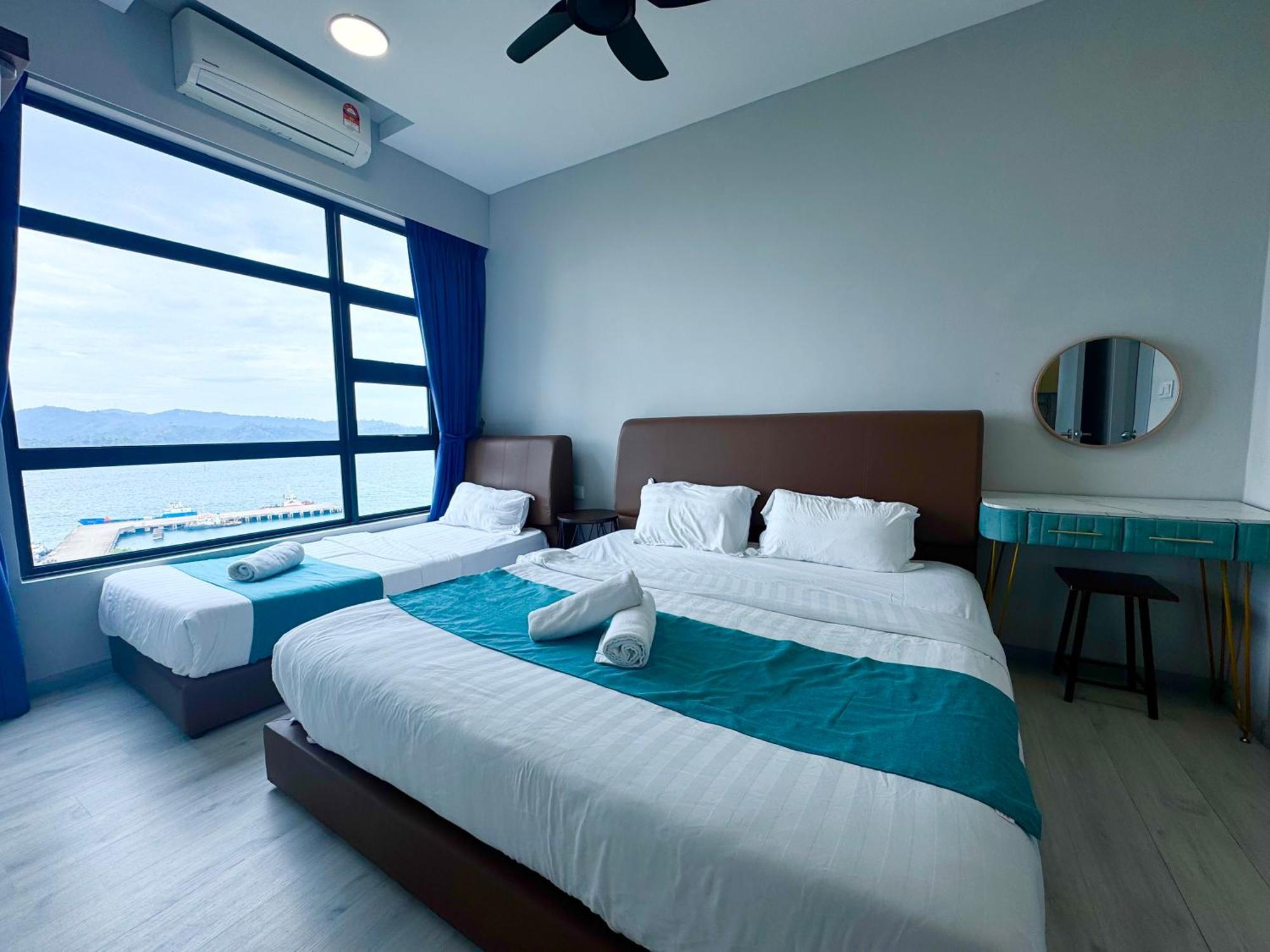 Sunset Seaview Vacation Condos @ Jesselton Quay Kota Kinabalu Kültér fotó